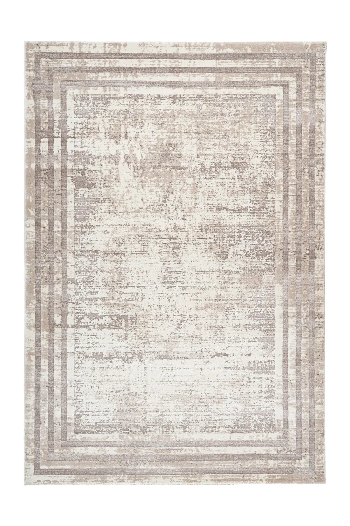 Vintage Vloerkleed - Paris Kader Taupe