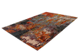 Laagpolig Vloerkleed – Primavera Abstract Multi/Rood