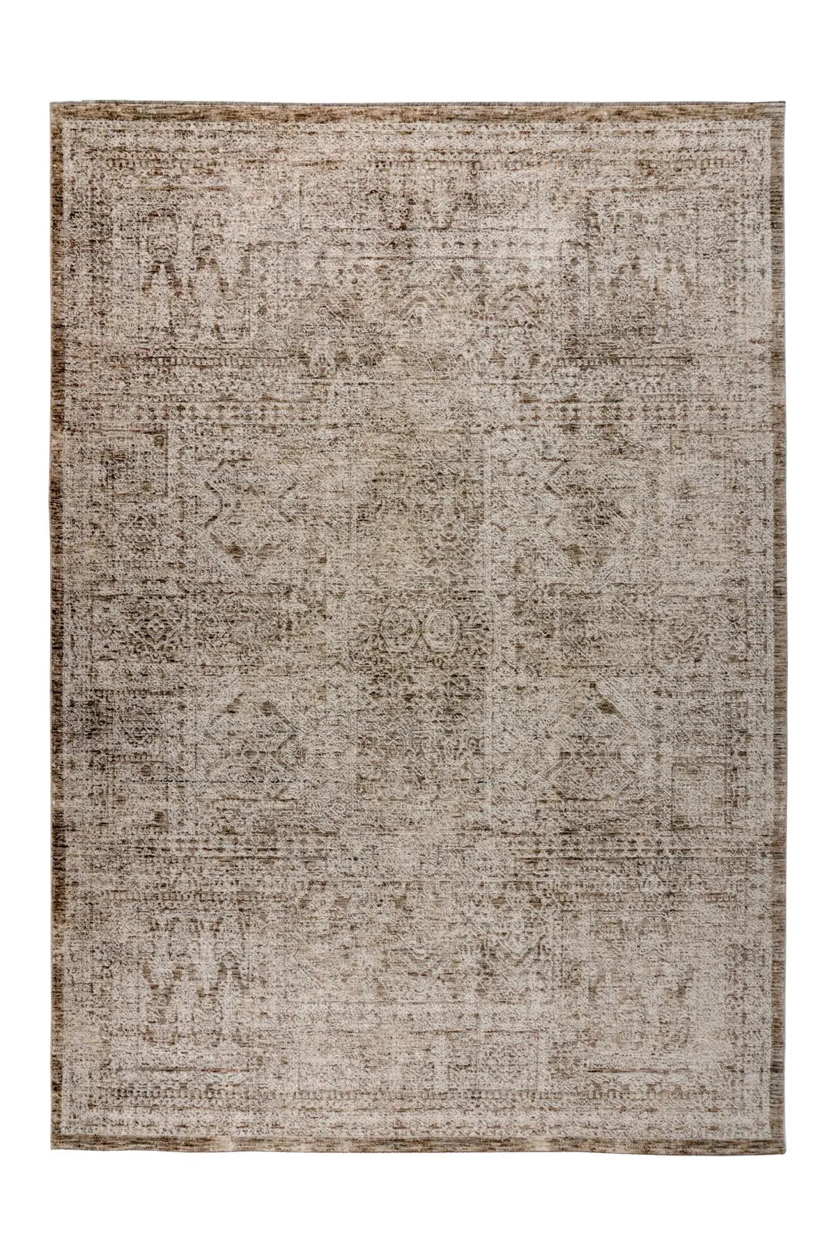 Vintage Vloerkleed - Amora Ornamenteel Crème