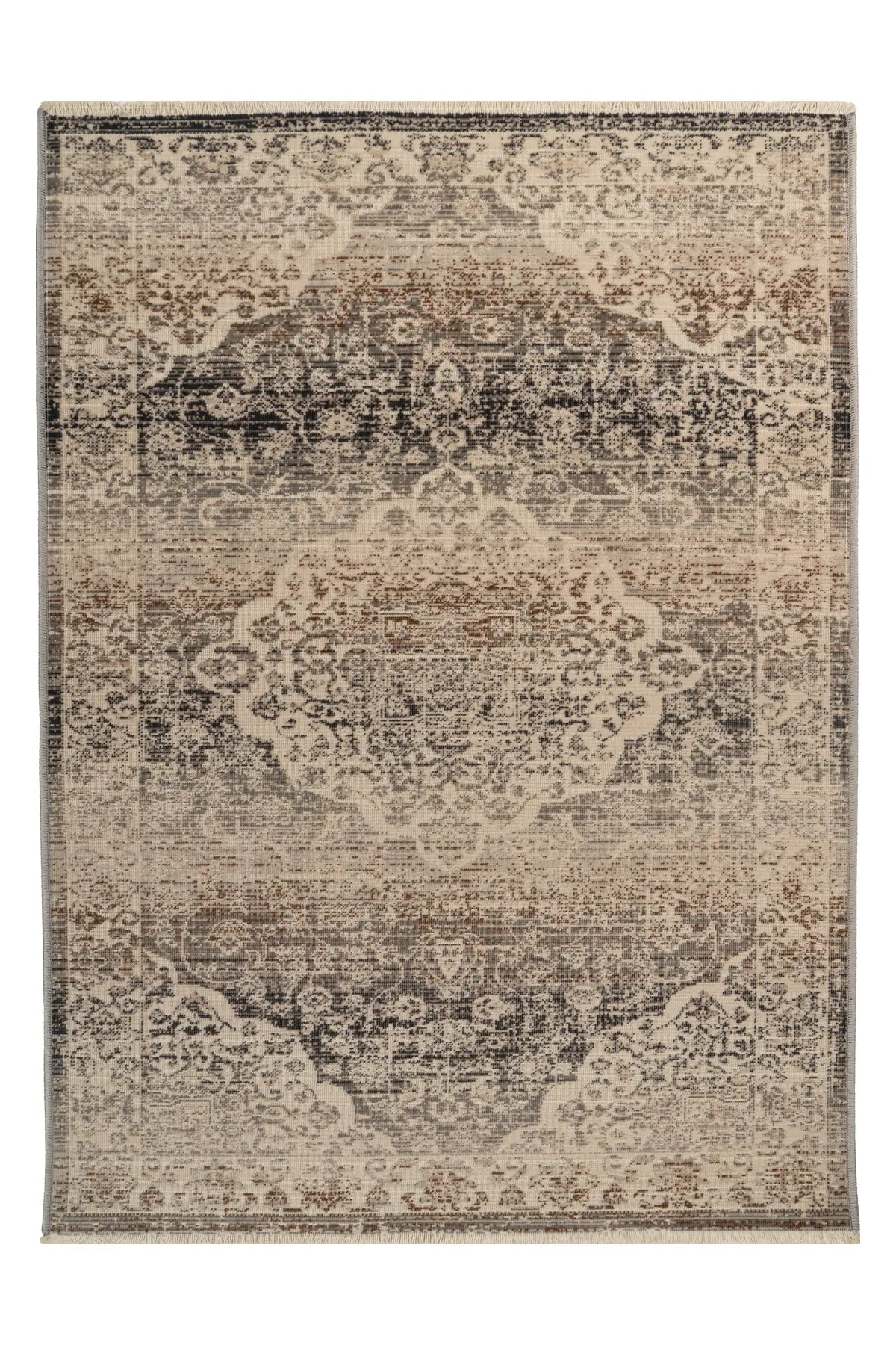Oosters Vloerkleed - Charin Medaillon Beige