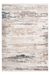Vintage Vloerkleed – Akropolis Verweerd Grijs / Blauw