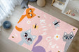 Kindervloerkleed – Wonder Katten Roze