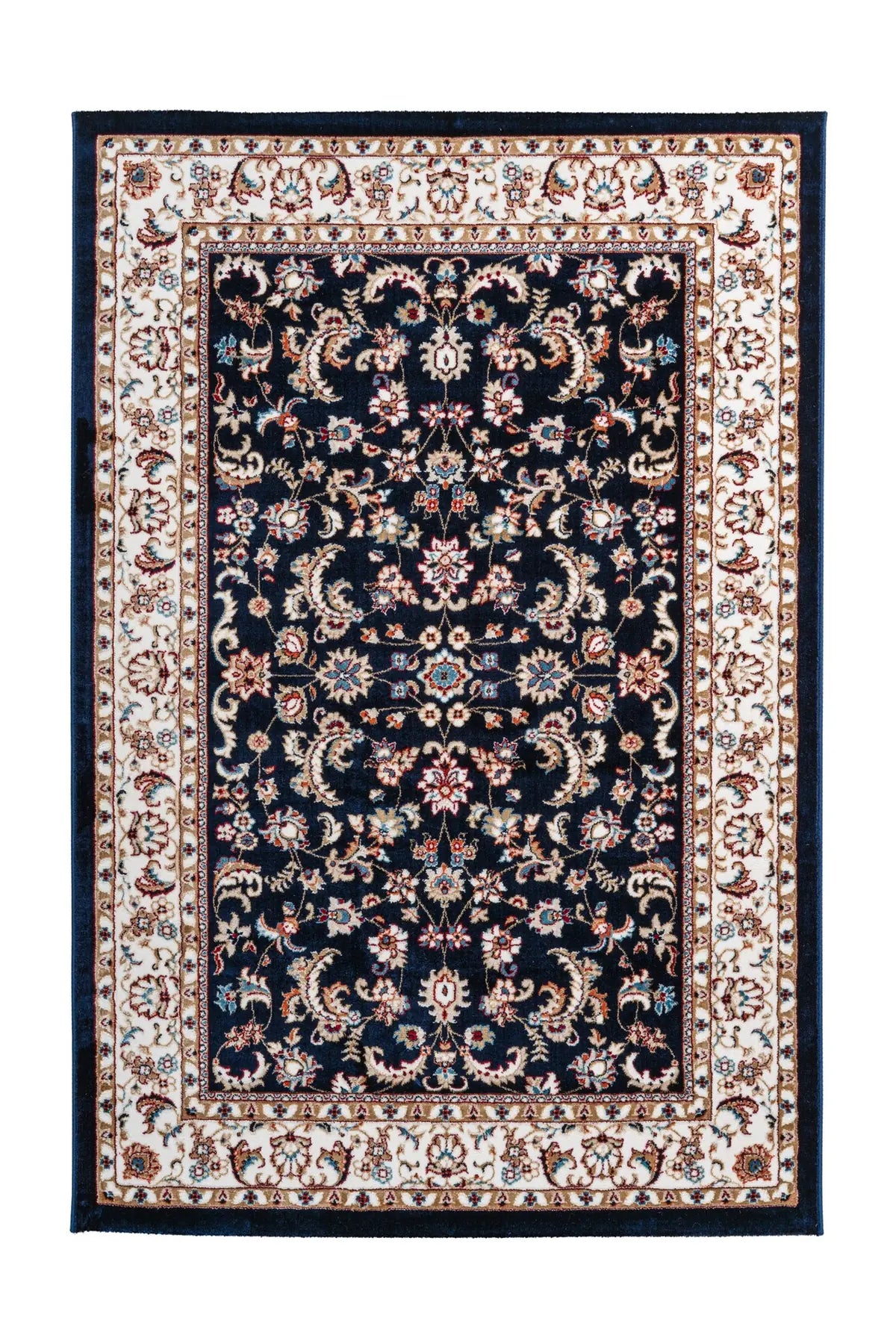 Perzisch Vloerkleed – Safa Bloemen Blauw