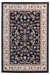 Perzisch Vloerkleed – Safa Bloemen Blauw