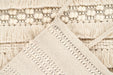 Wollen Vloerkleed - Bohist Lijnen Crème