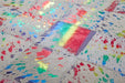 Leren Vloerkleed – Rocket Abstract Crème/Multi