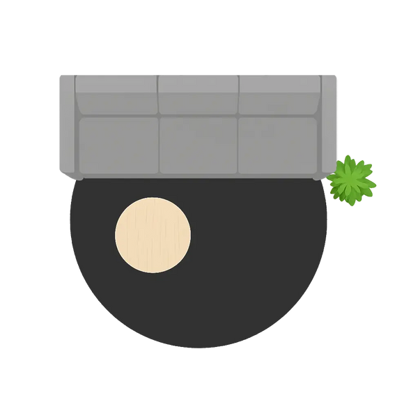 Rond vloerkleed