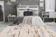 Vintage Vloerkleed – Palace Verweerd Grijs/Roestrood