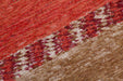 Laagpolig Vloerkleed – Blaze Strepen Multi/Rood