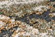 Hoogpolig Vloerkleed – Firenze Abstract Groen