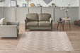 Modern vloerkleed – Sarai Zigzag Beige