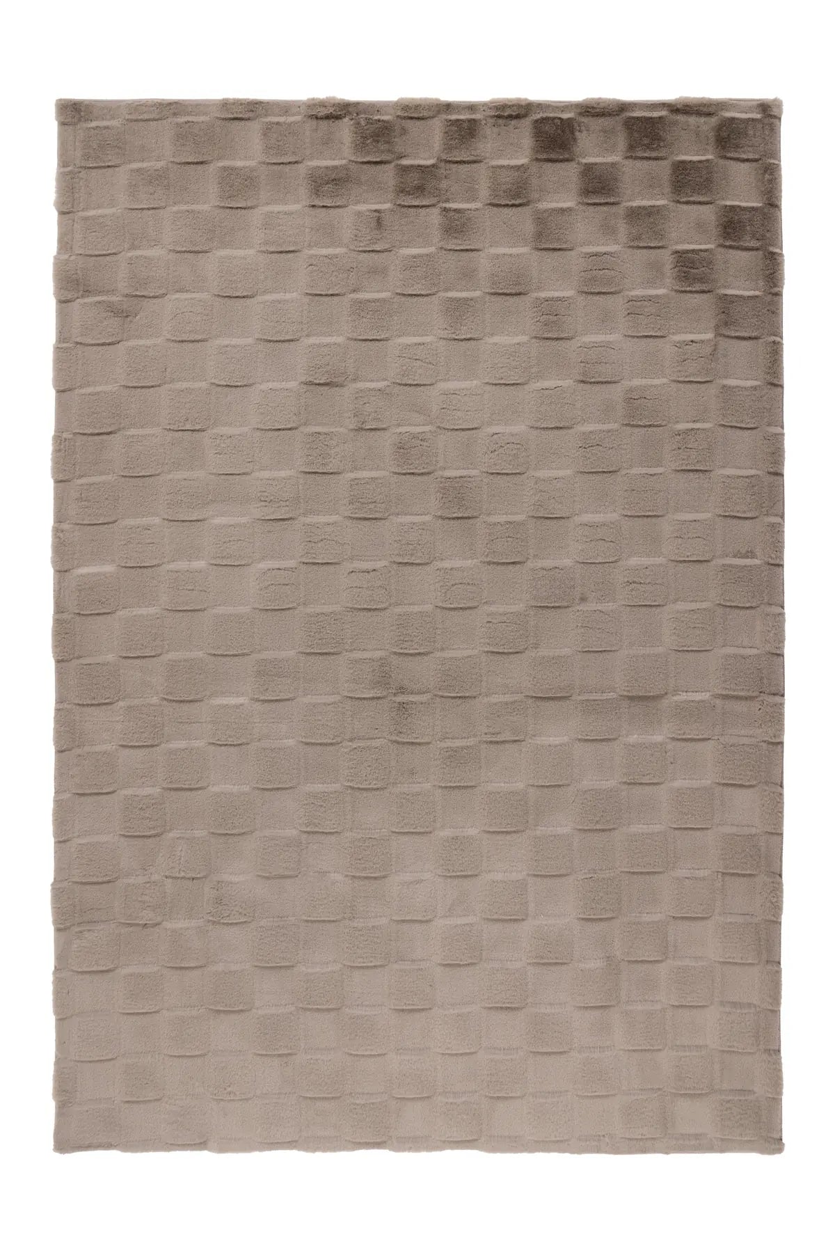Hoogpolig Vloerkleed - Soul Blokken Taupe