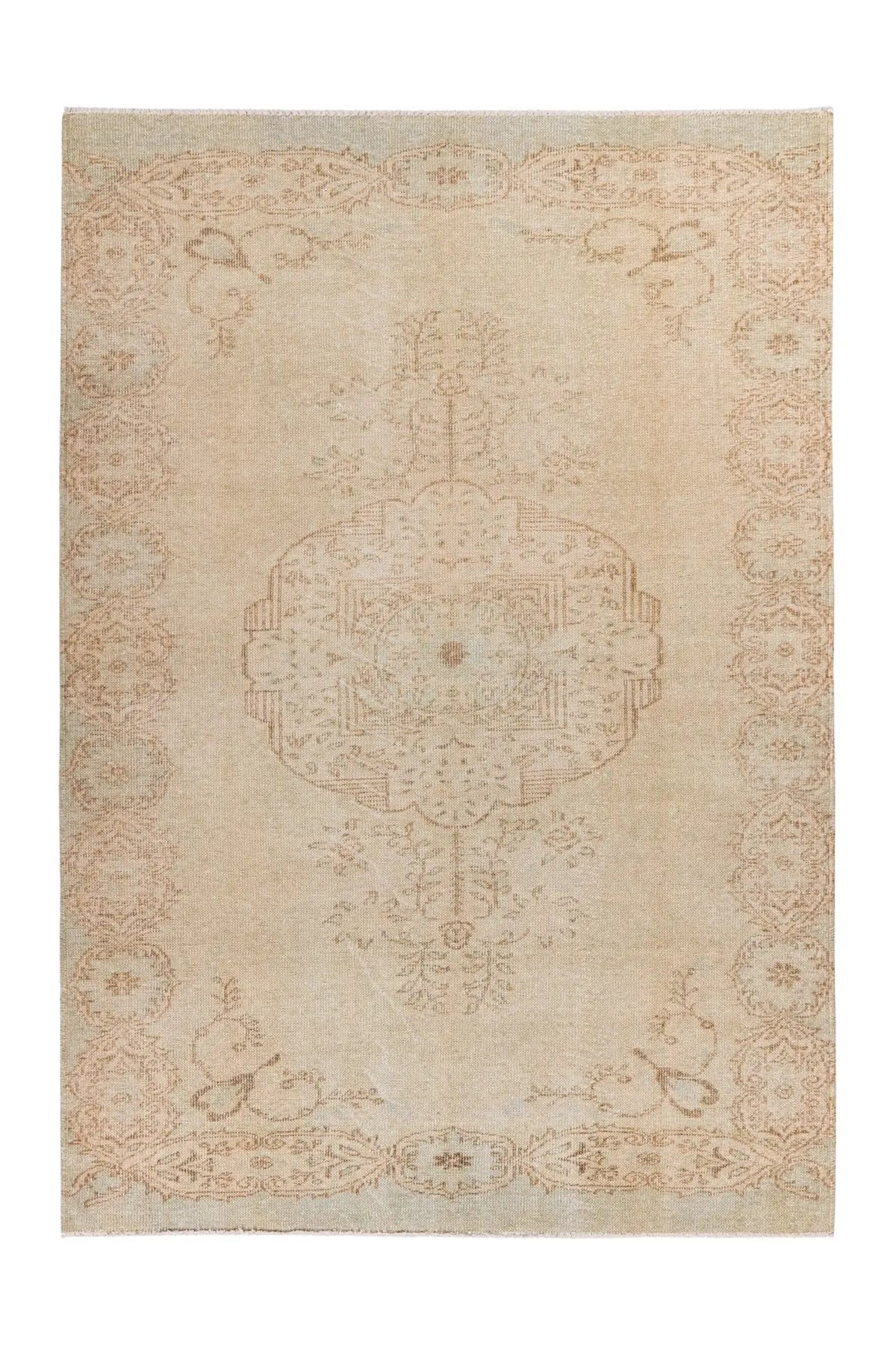 Laagpolig Vloerkleed - Toska Ornamenteel Beige