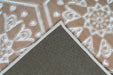 Laagpolig Vloerkleed – Monroe Hexagon Taupe
