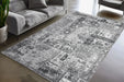 Laagpolig Vloerkleed – Visionary Patchwork Grijs