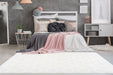 Laagpolig Vloerkleed – Monroe Geometrisch Wit