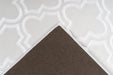Laagpolig Vloerkleed – Monroe Geometrisch Wit