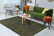 Laagpolig Vloerkleed – Kalea Abstract Groen