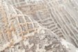 Vintage Vloerkleed – Akropolis Abstract Grijs / Zilver