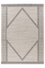Modern Vloerkleed – Gene Geometrisch Beige/Blauw