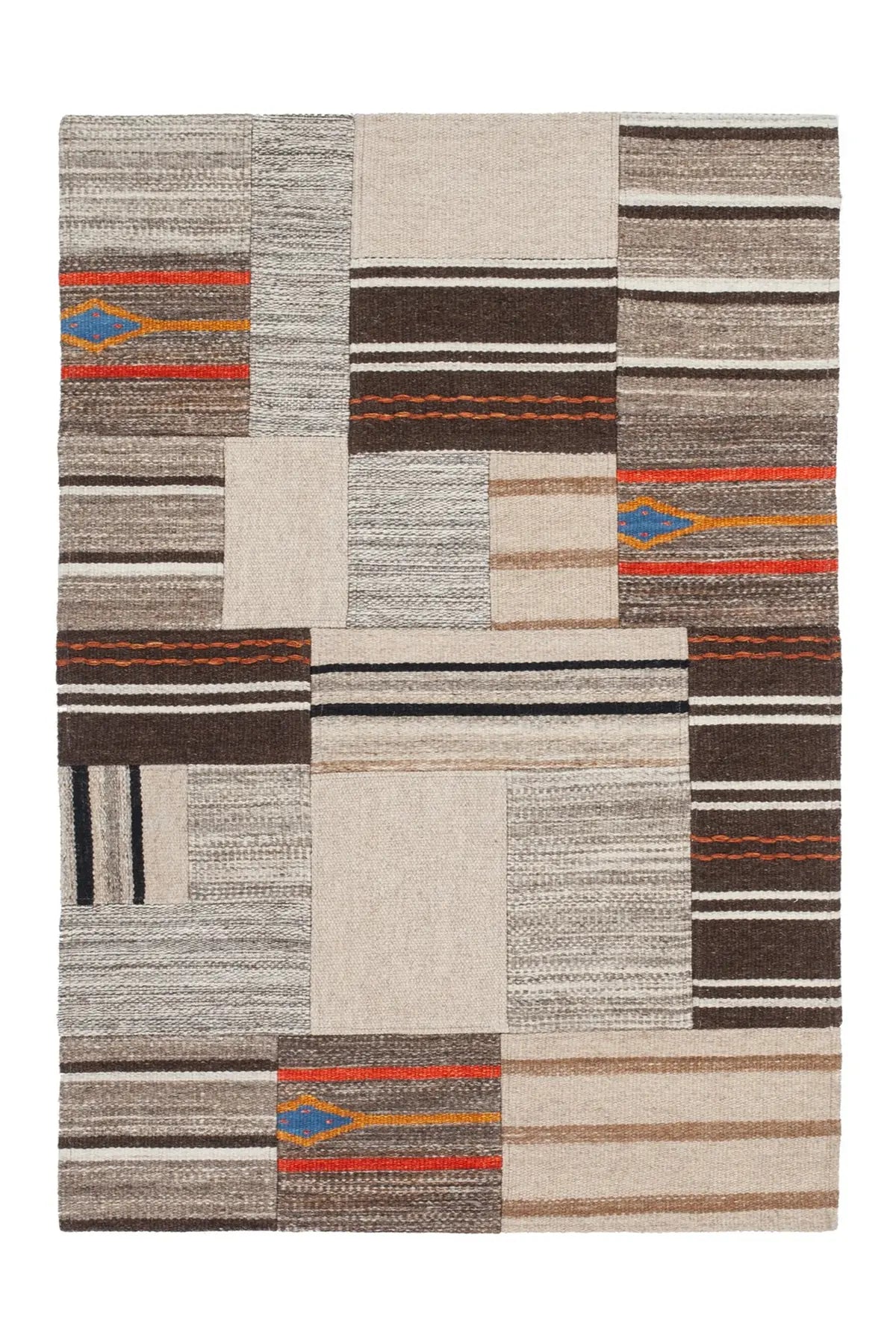Kelim Vloerkleed - Radical Patchwork Naturel
