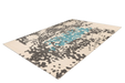 Design Vloerkleed – Naila Abstract Crème/Blauw