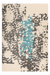 Design Vloerkleed – Naila Abstract Crème/Blauw