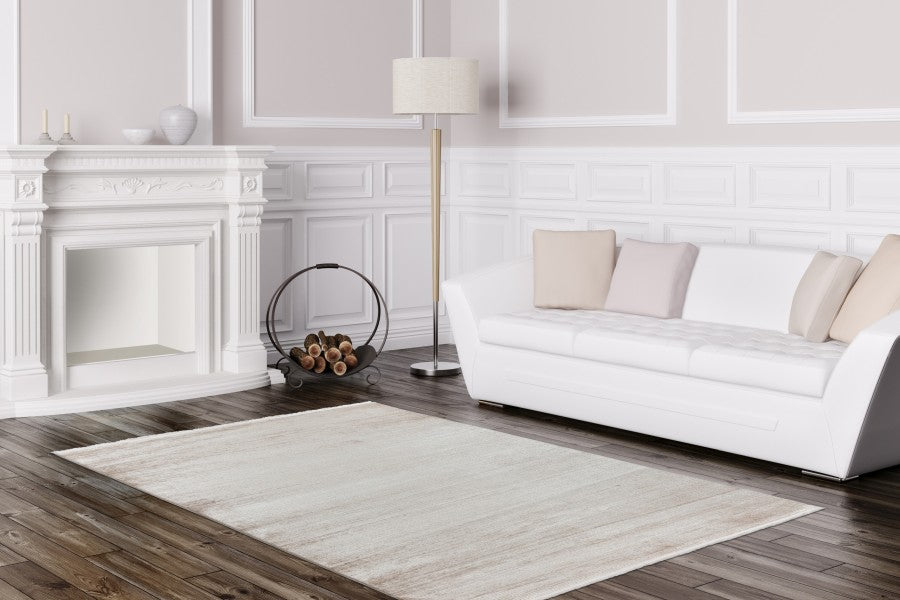 Laagpolig Vloerkleed - Triomphe Strepen Beige