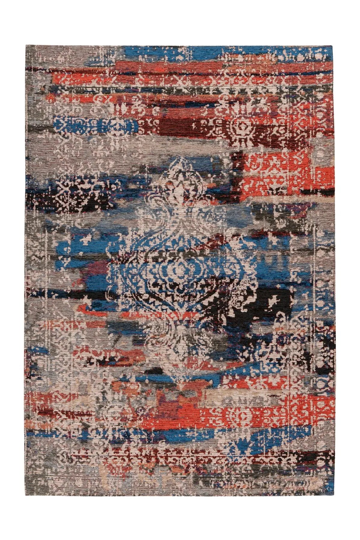 Vintage Vloerkleed - Charme Medaillon Multi/Rood