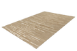 Wollen Vloerkleed – Satin Lijnen Beige