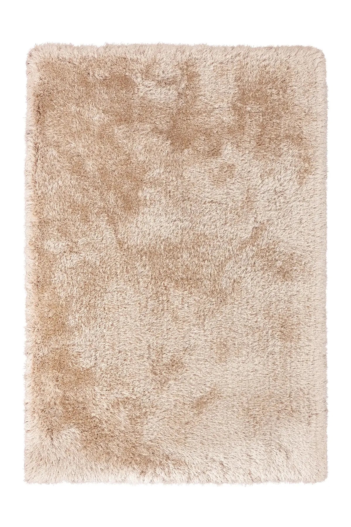 Hoogpolig Vloerkleed - Cosy Effen Champagne