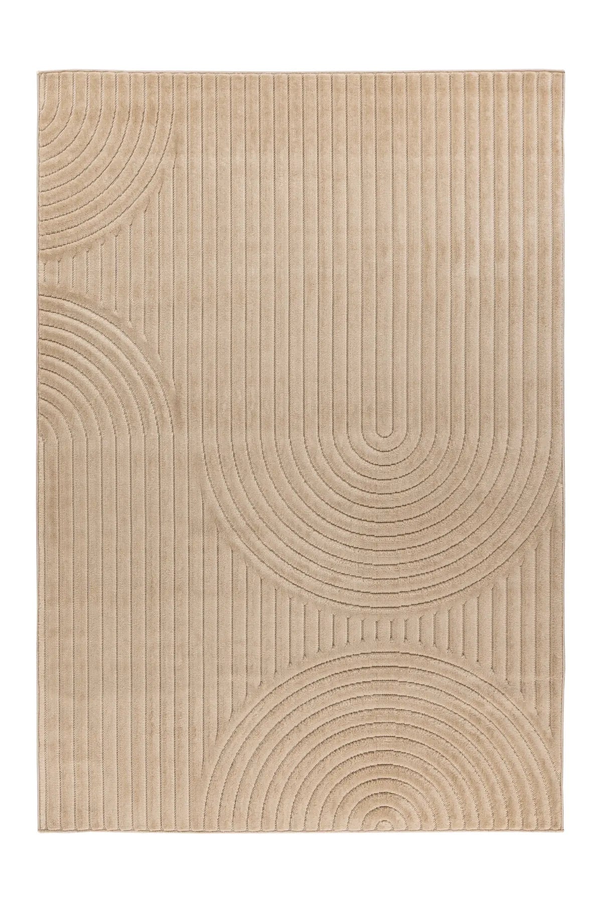 Japandi Vloerkleed - Viva Bogen Beige