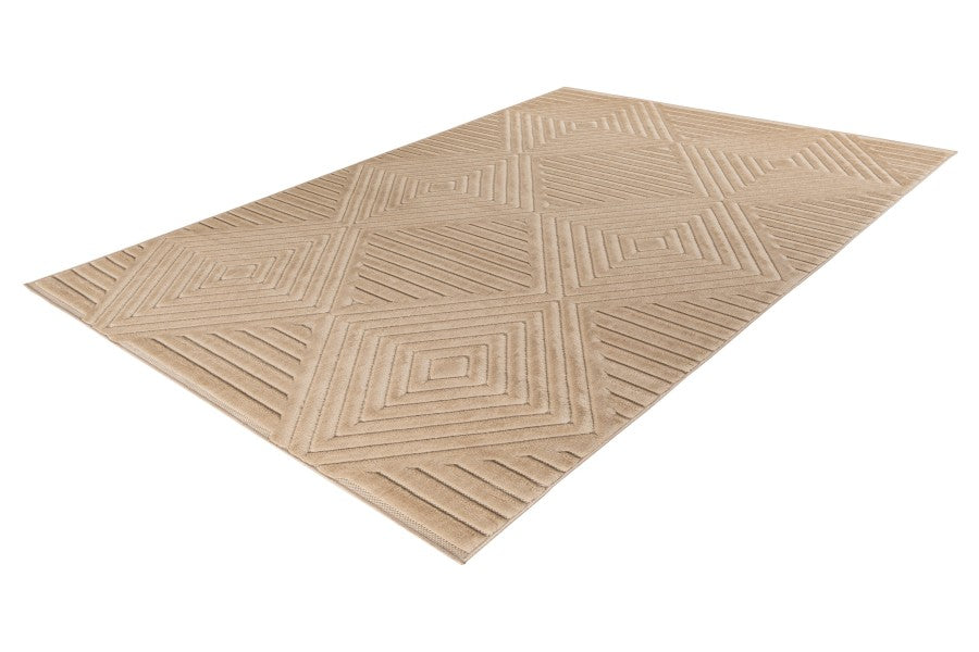 Scandinavisch Vloerkleed - Viva Geometrisch Beige