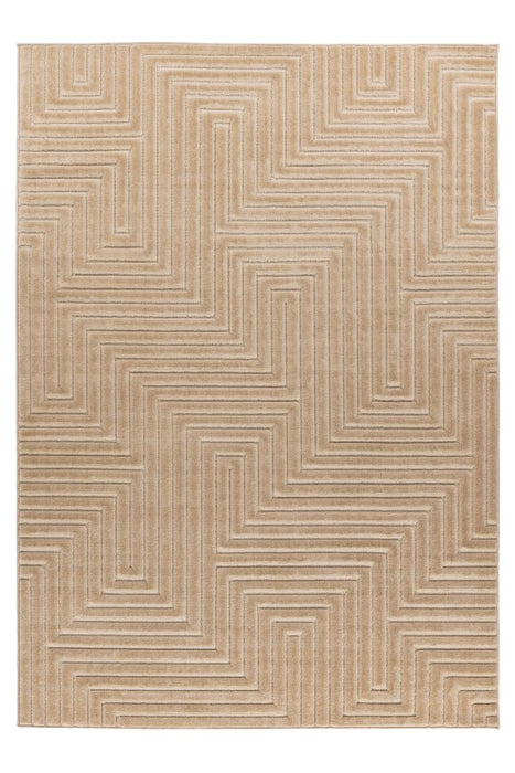 Scandinavisch Vloerkleed - Viva Labyrint Beige