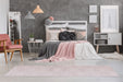 Laagpolig Vloerkleed – Monroe Hexagon Roze