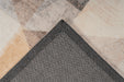 Modern Vloerkleed – Saphira Geometrisch Grijs/Beige