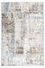 Hoogpolig Vloerkleed – Sail Abstract Taupe