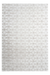 Hoogpolig Vloerkleed – Vivica Geometrisch Wit/Taupe
