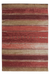 Laagpolig Vloerkleed – Blaze Strepen Multi/Rood