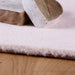 Fluffy Vloerkleed – Chaplin Effen Poederroze