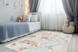 Kindervloerkleed – Wonder Boerderij Multikleur