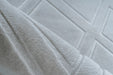 Laagpolig Vloerkleed – Monroe Ruiten Grijs / Blauw