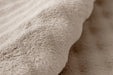 Hoogpolig Vloerkleed – Hailey Blokken Beige