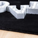 Fluffy Vloerkleed – Chaplin Effen Zwart