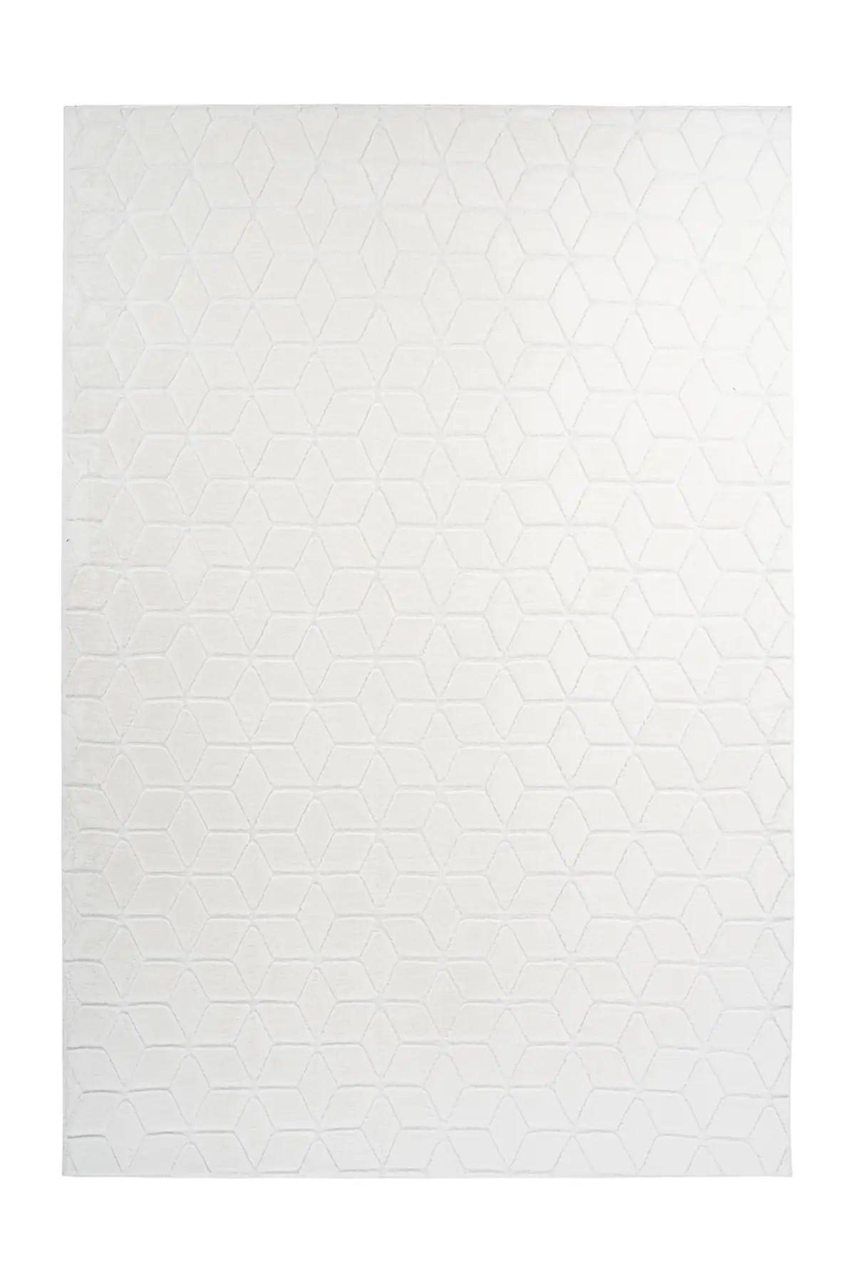 Scandinavisch Vloerkleed - Vivica Geometrisch Wit