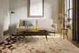 Modern Vloerkleed – Naila Geometrisch Crème/Bruin