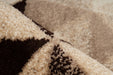 Modern Vloerkleed – Naila Geometrisch Crème/Bruin