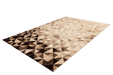 Modern Vloerkleed – Naila Geometrisch Crème/Bruin