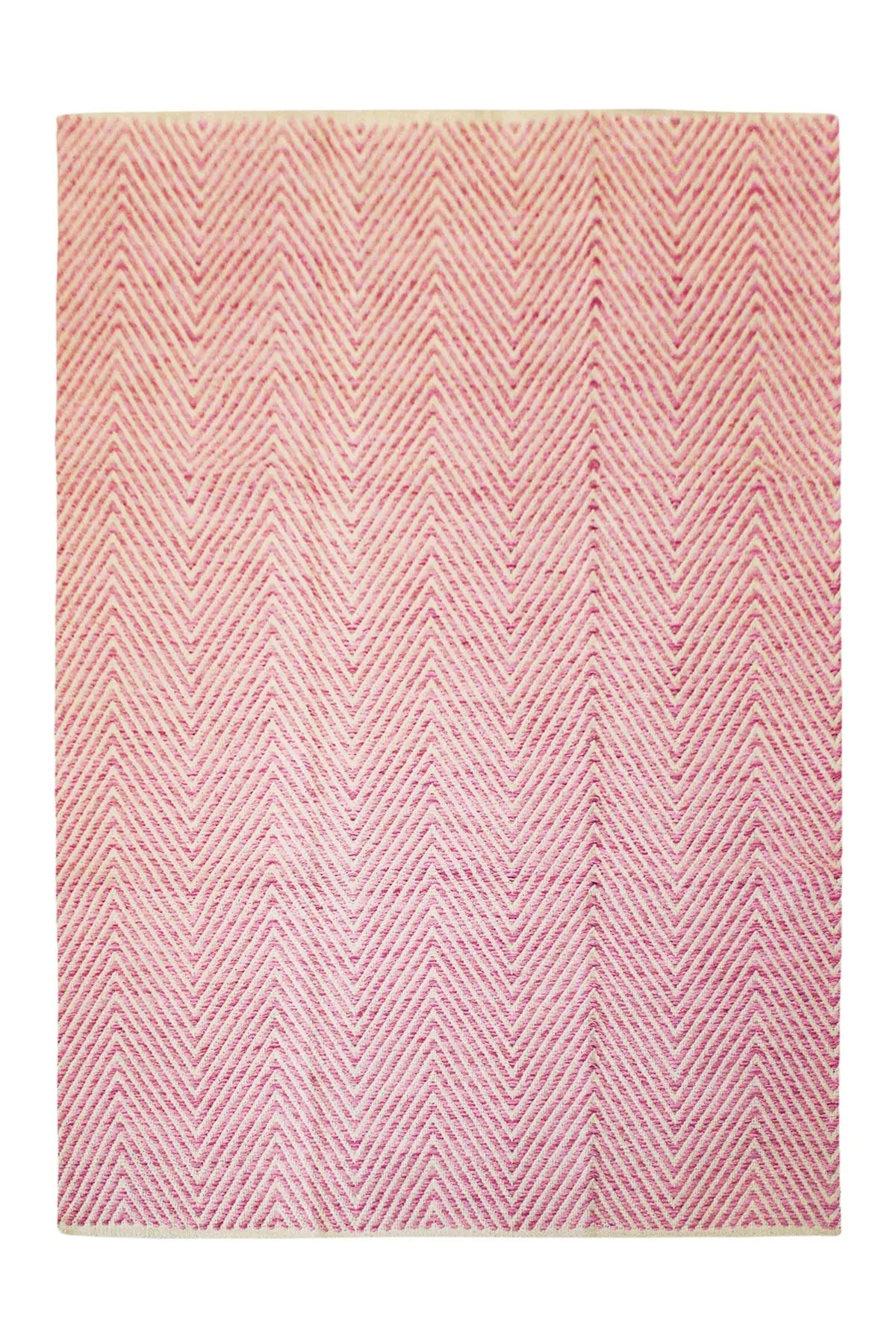 Laagpolig Vloerkleed - Aperitif Visgraat Roze