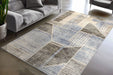 Laagpolig Vloerkleed – Visionary Abstract Taupe